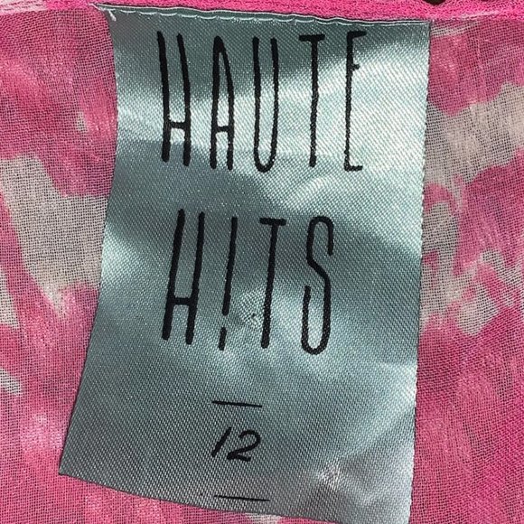 HAUTE KIDS Tie-Dye and Lace Cover-Up - Picture 3 of 9